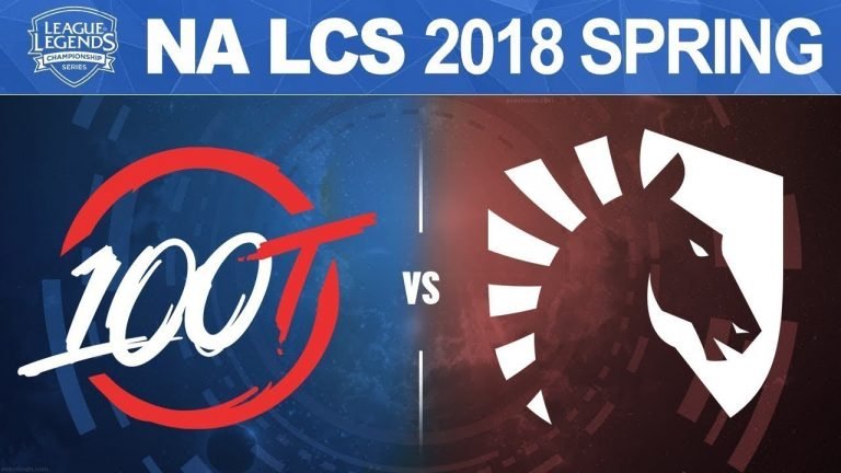 100 Thieves vs Team Liquid - NA LCS Spring Split 2018