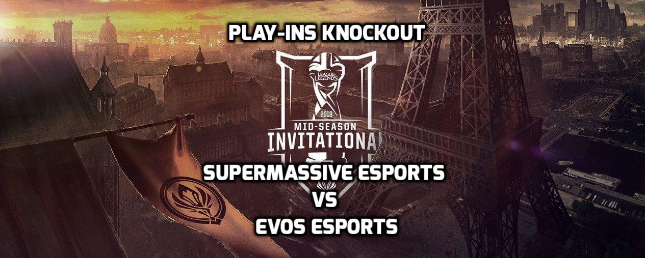 SuperMassive vs EVOS Esports