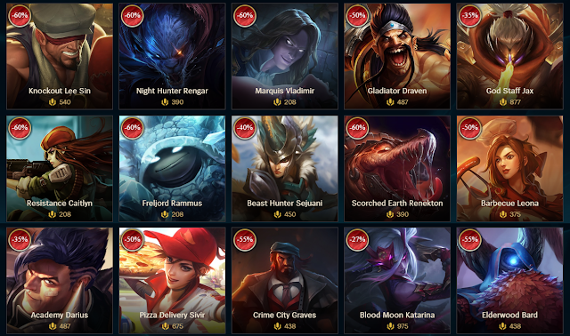 League's and skin sale: Week of 17 LoL News